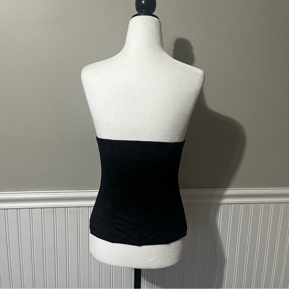Maidenform Waist Cinching Black Animal Print Zebra Style Shapewear